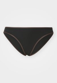 CONTRAST HIPSTER SWIM BRIEF - Bikini alsók - black