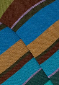 Gallo WITH STRIPES - Calze - erba cioccolato