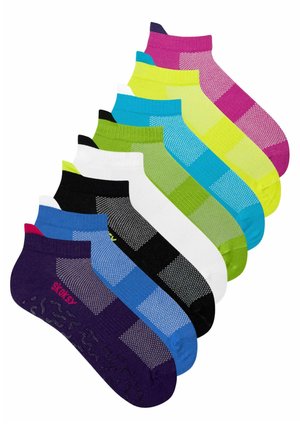 ABS, NON-SLIP - YOGA, PILATES (8-PACK) - Füßlinge - multicolor