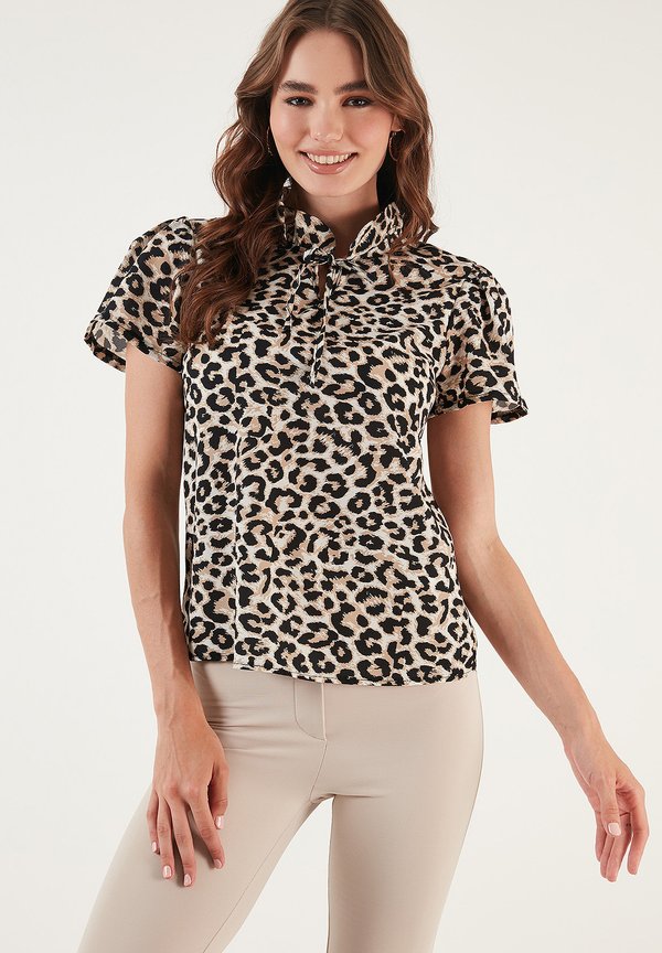 REGULAR FIT - Bluse - leopard