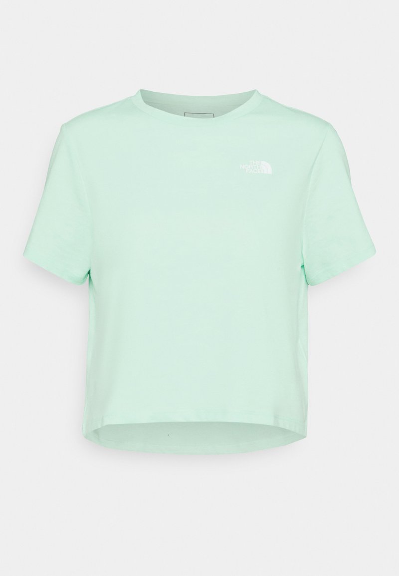 Damen Sportbekleidung | The North Face FOUNDATION CROP TEE Sport T-shirt misty jade heather/mint - CQ83095 Damen Sportbekleidung | The North Face FOUNDATION CROP TEE Sport T-shirt misty jade heather/mint - CQ83095