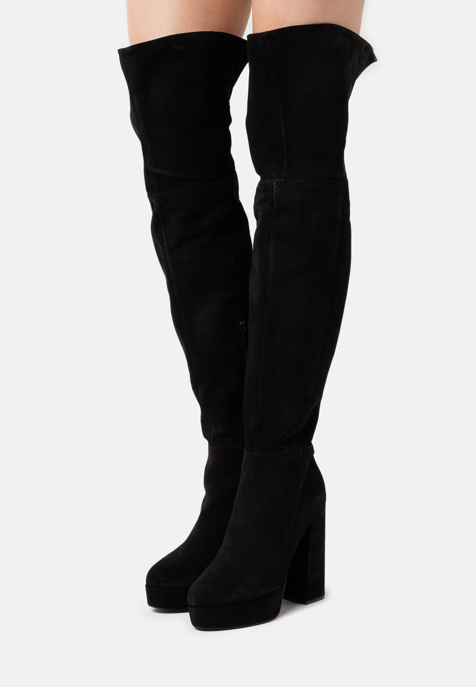 Even&Odd Wide Fit Laarzen met hoge hak black Zalando.nl Even&Odd Wide Fit Overknee laarzen black Zalando.nl