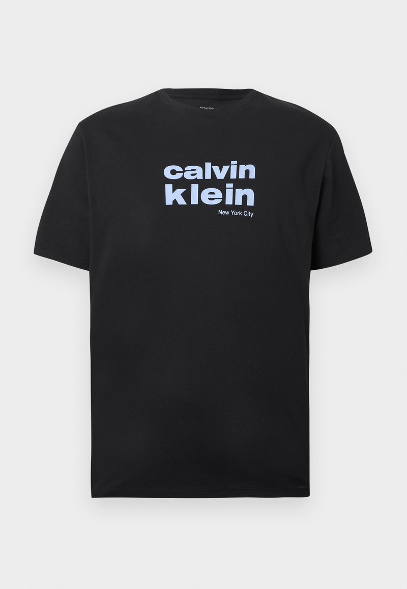 Calvin Klein T-shirt print zwart