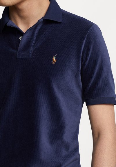Polo Ralph Lauren CLASSIC FIT KNIT CORDUROY POLO SHIRT - Polo shirt - newport navy
