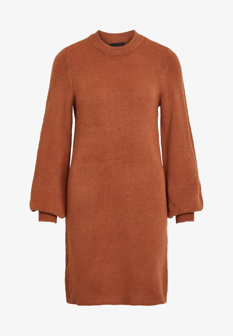 Object OBJEVE NONSIA DRESS - Jumper dress - brown patina
