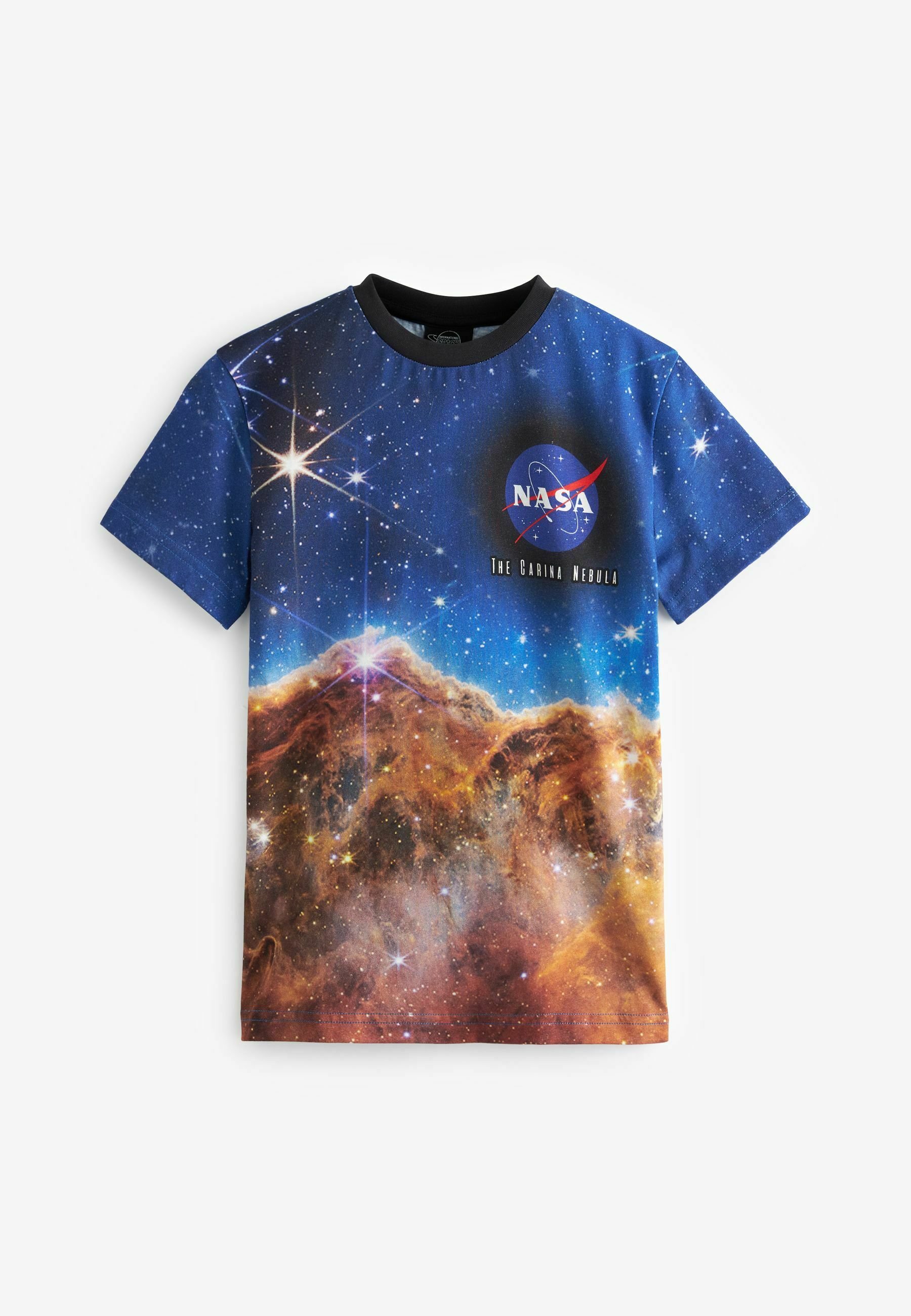 Next SHORT SLEEVE LICENSE STANDARD - T-shirt print - nasa  photographic/blauw - Zalando.nl