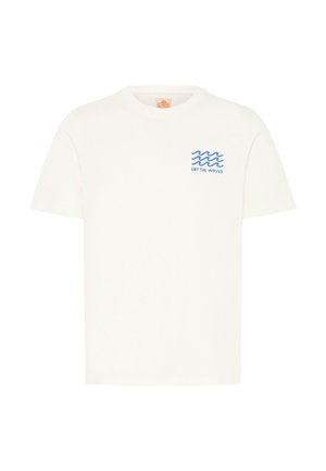 Blend, BHSUN BACKPRINT - Μπλουζάκι με στάμπα - snow white