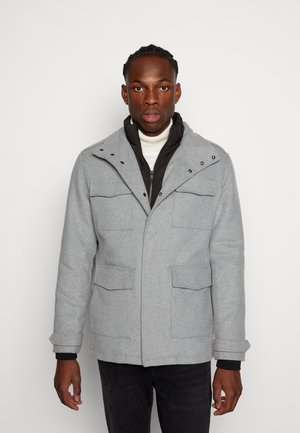 JPRBLAPARKER FIELD JACKET - Allvädersjacka - light grey melange