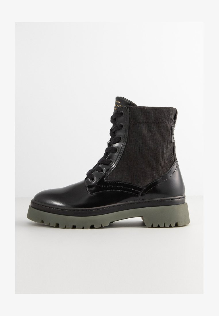 GANT ALIGREY - Plateaustiefelette - black olive