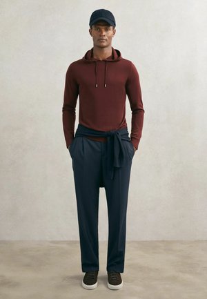 REGULAR FIT - HOLLAND DRAWSTRING - Sweatshirt - port red