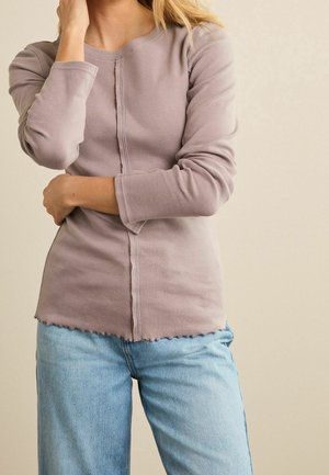 Next, Langærmet T-shirt - purple