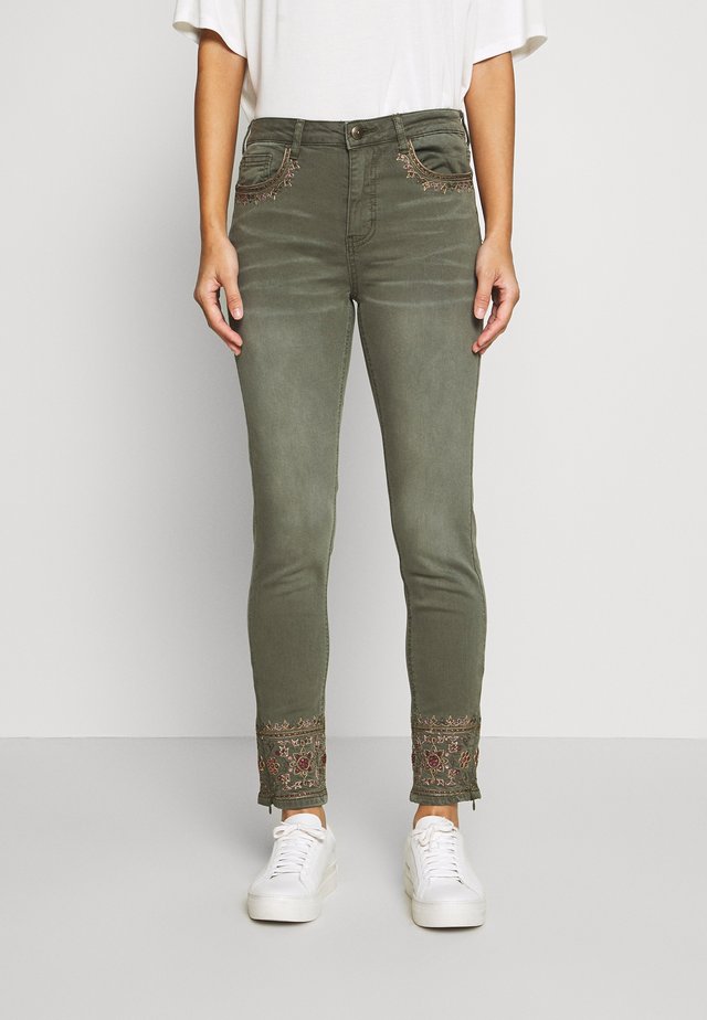 PANT BALI - Jean slim - kaki