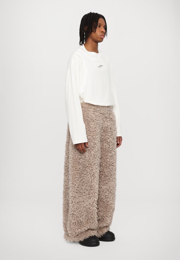 Tracksuit bottoms - khaki beige2