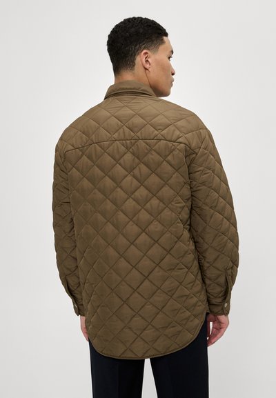 Emporio Armani BLOUSON - Lagana jakna - fango