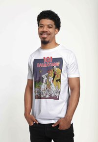 Disney 101 DALMATIANS VHS COVER UNISEX - T-shirt z nadrukiem