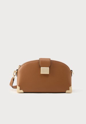 Skuldertasker - dark tan