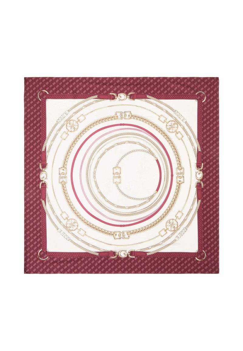 Guess 4G LOGO - Écharpe - bordeaux