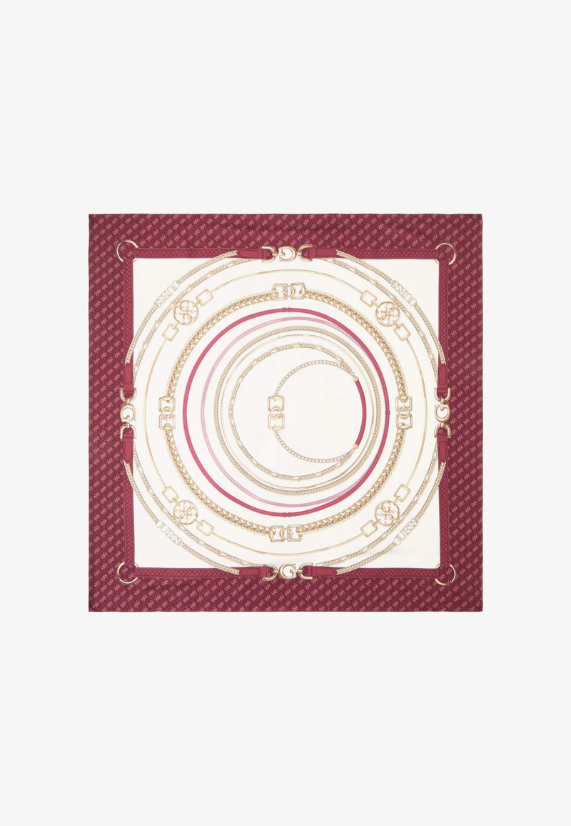 Guess 4G LOGO - Écharpe - bordeaux