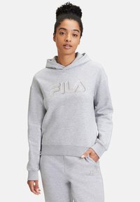 Fila HOODY - Felpa - light grey melange