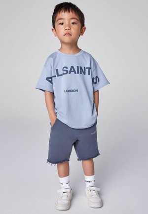 smALLSAINTS, OVERSIZED T-SHIRT AND SWEAT SHORT SET  . - Tepláky - blue
