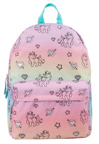 Kidzroom BACKPACK MILKY KISS RAINBOWS AND UNICORNS BIG - Σακίδιο πλάτης - multicoloured