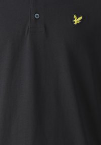 Lyle & Scott BRANDED TIPPED - Piké - jet black/white