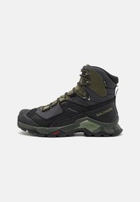 QUEST ELEMENT GORE TEX - Trekingové boty - black/deep lichen green/olive night