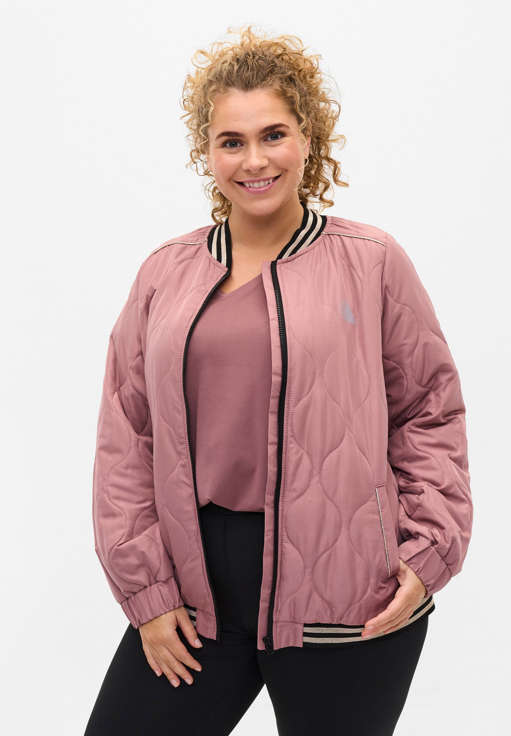 Active by Zizzi MED LOMMER OG GLITTER 