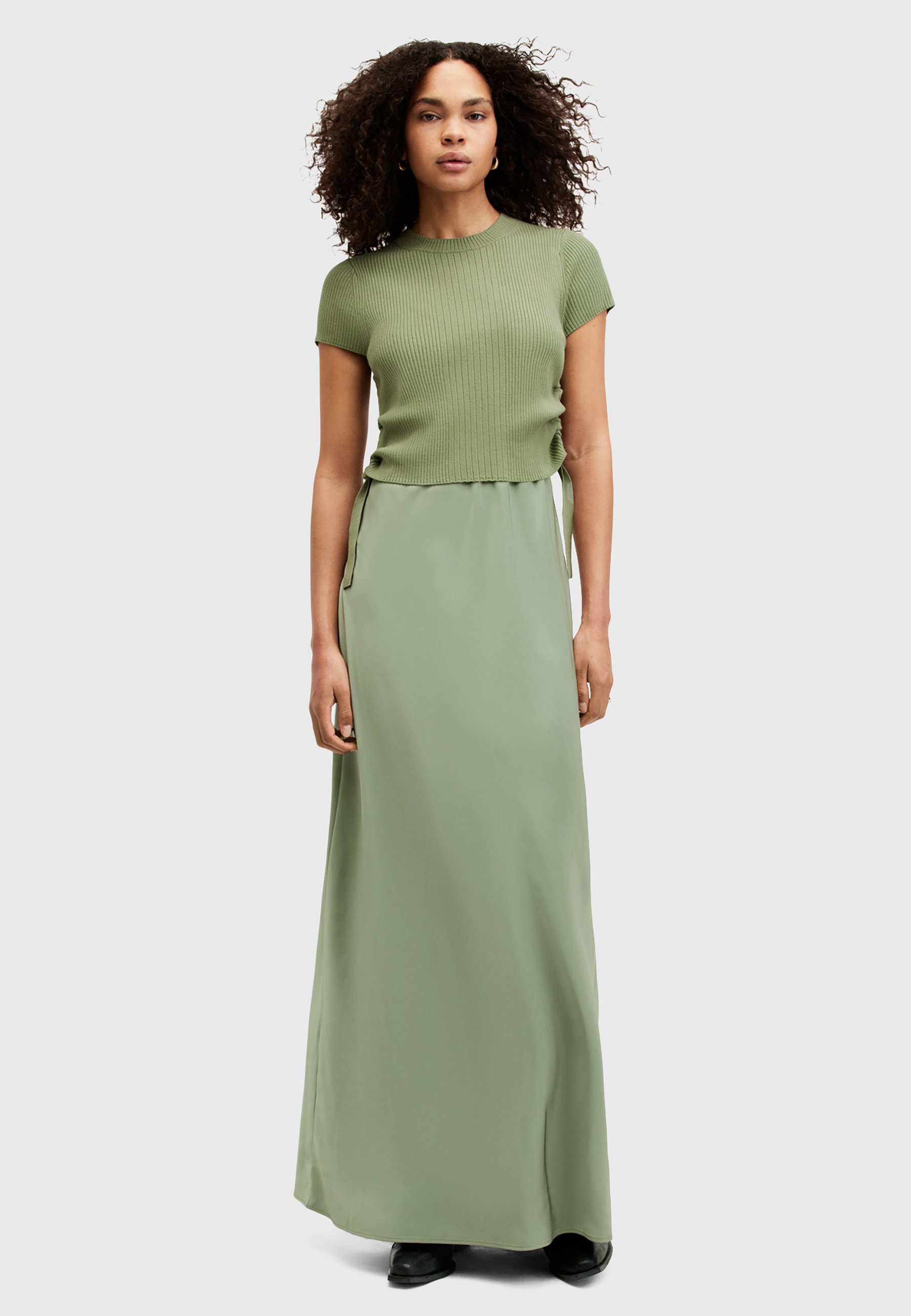 green allsaints dress Kenzie Maxi Dress Green main image 0