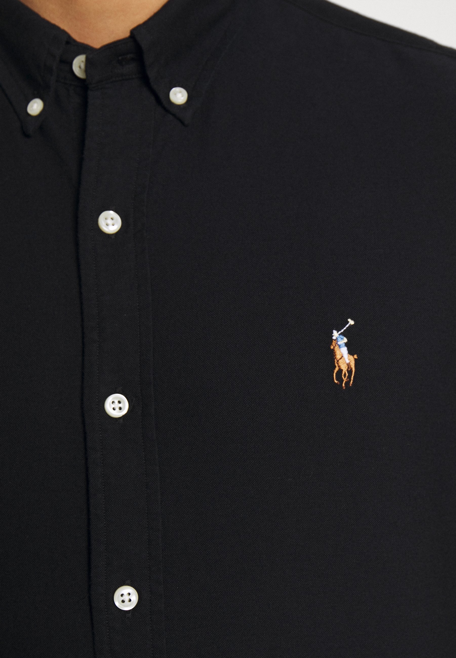 ralph lauren black oxford shirt