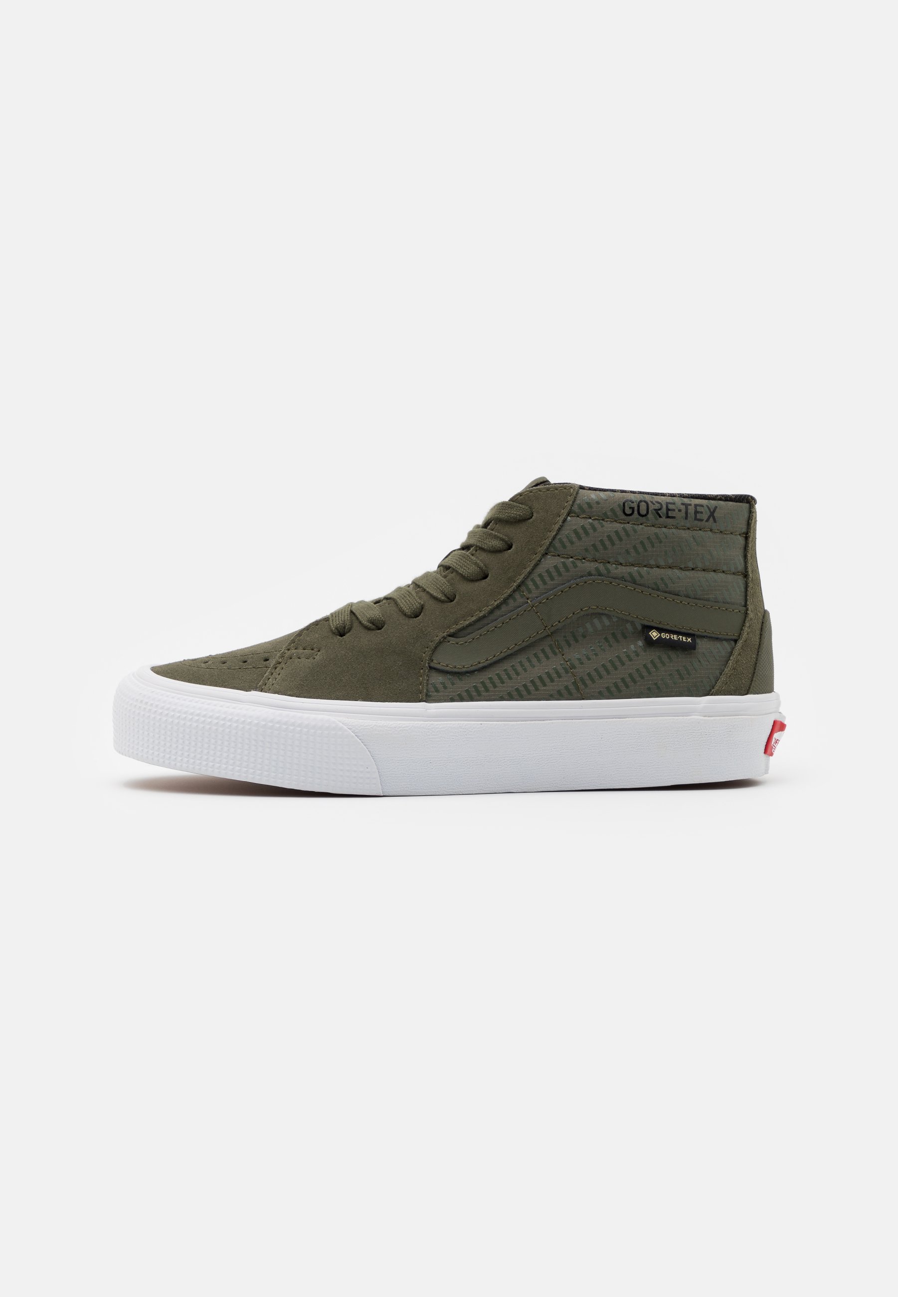 Vans SK8 MID GORE-TEX UNISEX - Zapatillas altas - grape leaf/true  white/verde oscuro - Zalando.es