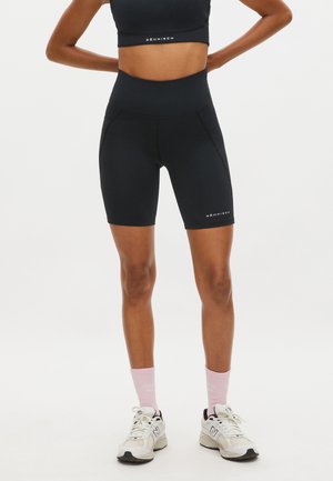 FLATTERING HIGH WAIST BIKE  - Medias - black