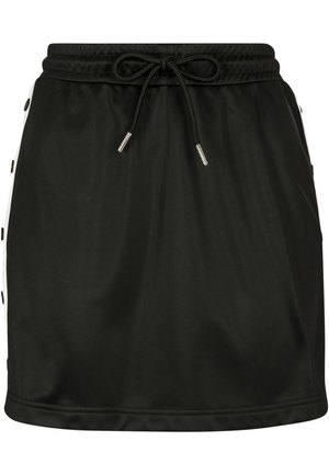 Urban Classics, LADIES TRACK SKIRT - A-snit nederdel - black/white