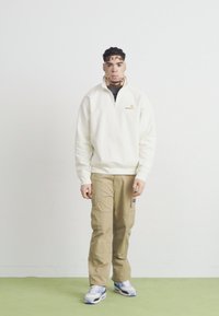 Carhartt WIP HALF ZIP AMERICAN SCRIPT - Collegepaita - wax