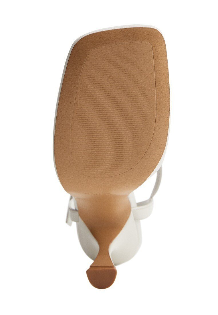 Mango BON - Sandaler med høye hæler - cremeweiß Mango BON - Sandaler med høye hæler - cremeweiß