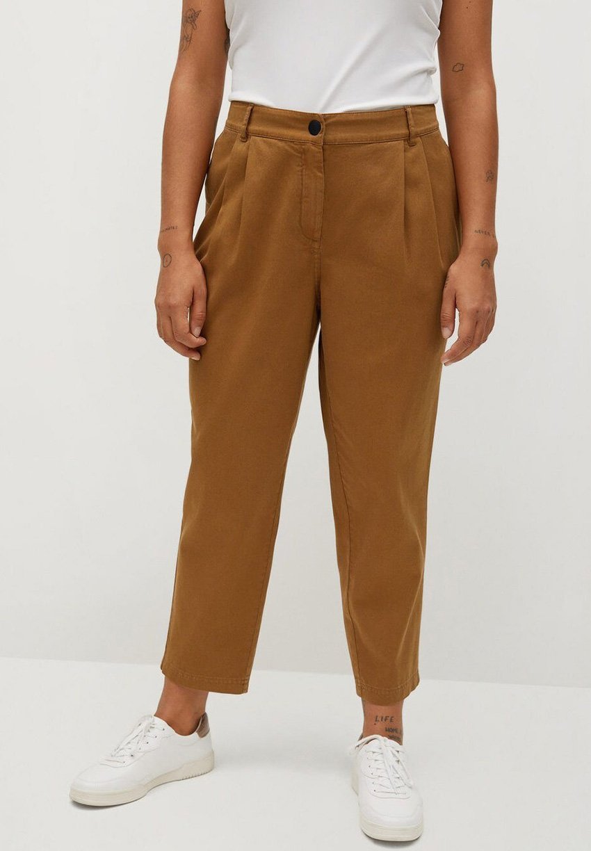 NEWPEPI Tygbyxor caramel NEWPEPI Tygbyxor caramel