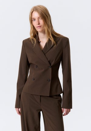 LEAN - Žakete - dark brown