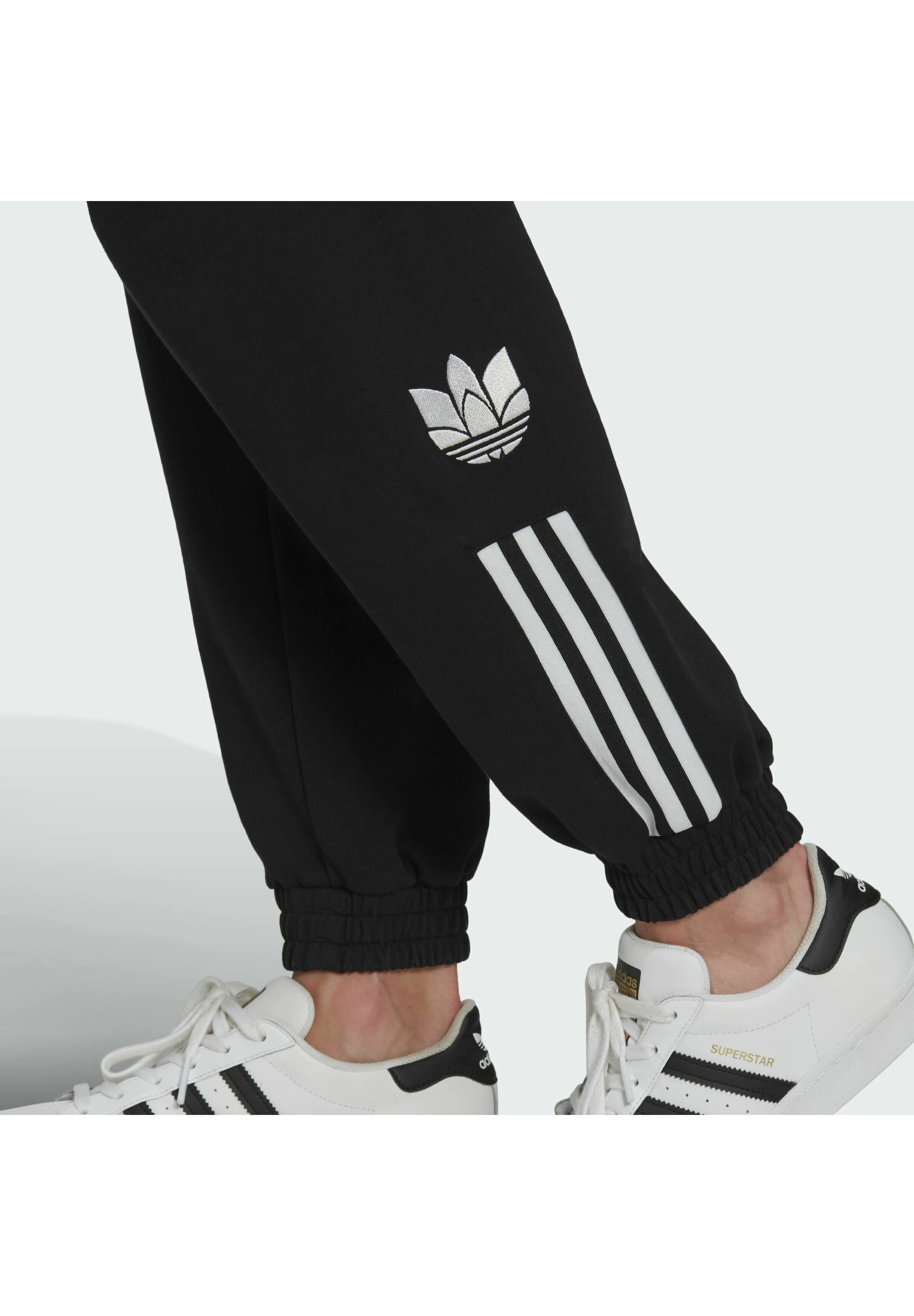 adidas Originals TRACKPANT - Trainingsbroek - black/Zwart - Zalando.nl