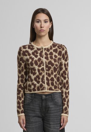 SILLE L/S - Strickjacke - humus