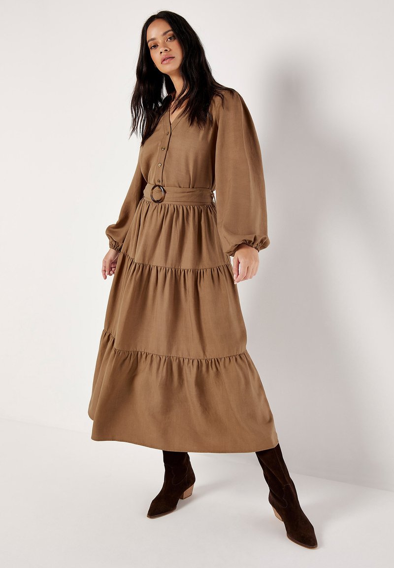 Apricot Blouse bruin