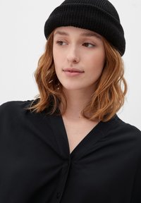 QS Overhemdblouse - schwarz