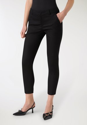 PANTALONE LUNGO TINTA UNITA - Chino - nero