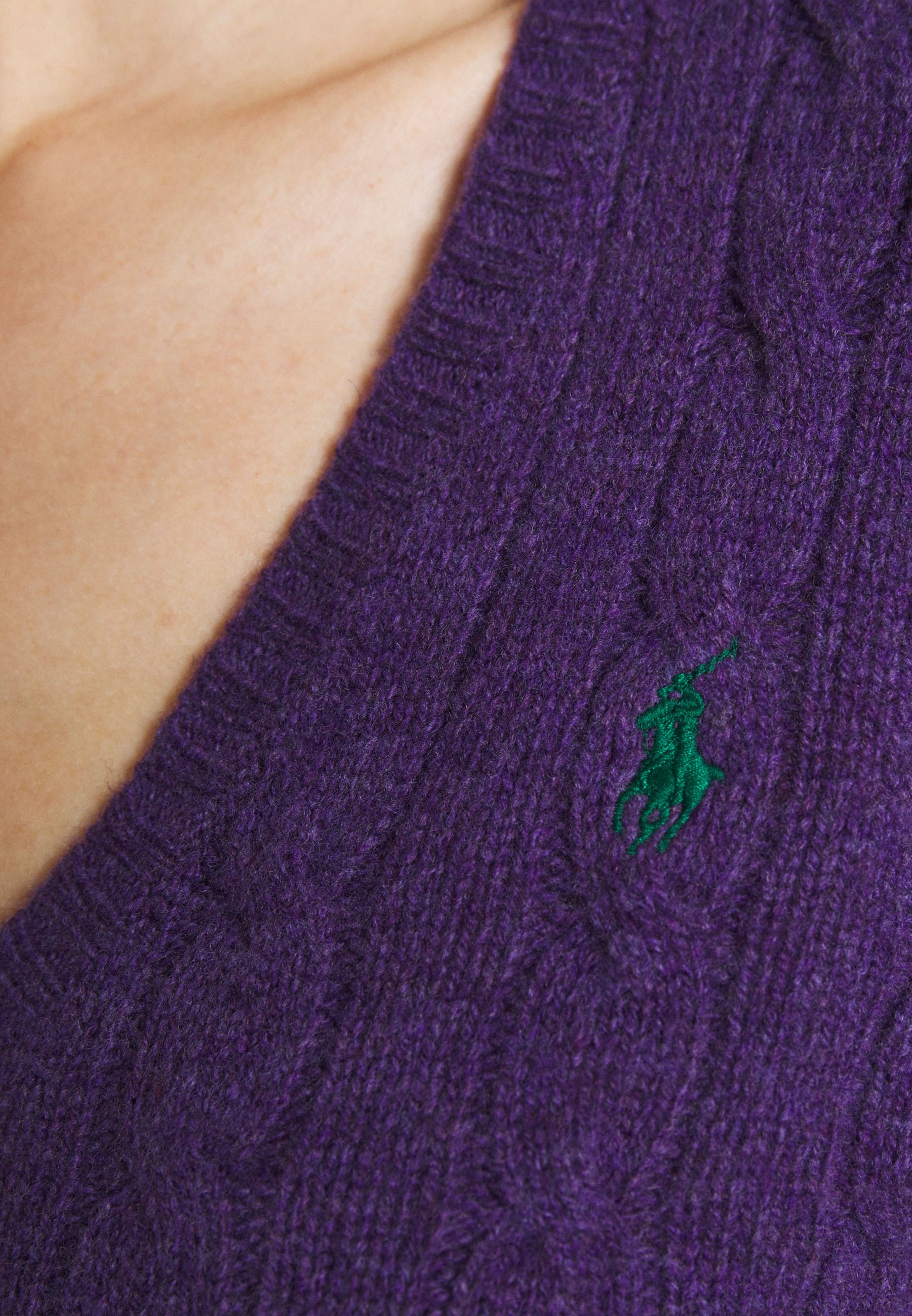 purple ralph lauren jumper