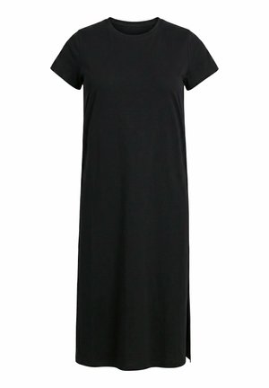 Studio Untold, ALINEFITSHORTSLEEVEDRESS - T-Shirt Dress - black
