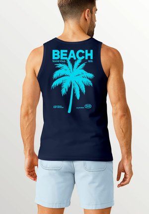 TANK - Top - navy/blau