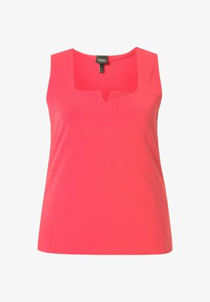 Ulla Popken, TOP, CARRÉ-AUSSCHNITT, ÄRMELLOS - Débardeur - pink