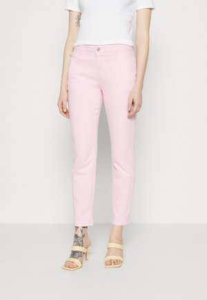 Selected Femme Chino kalhoty - light pink