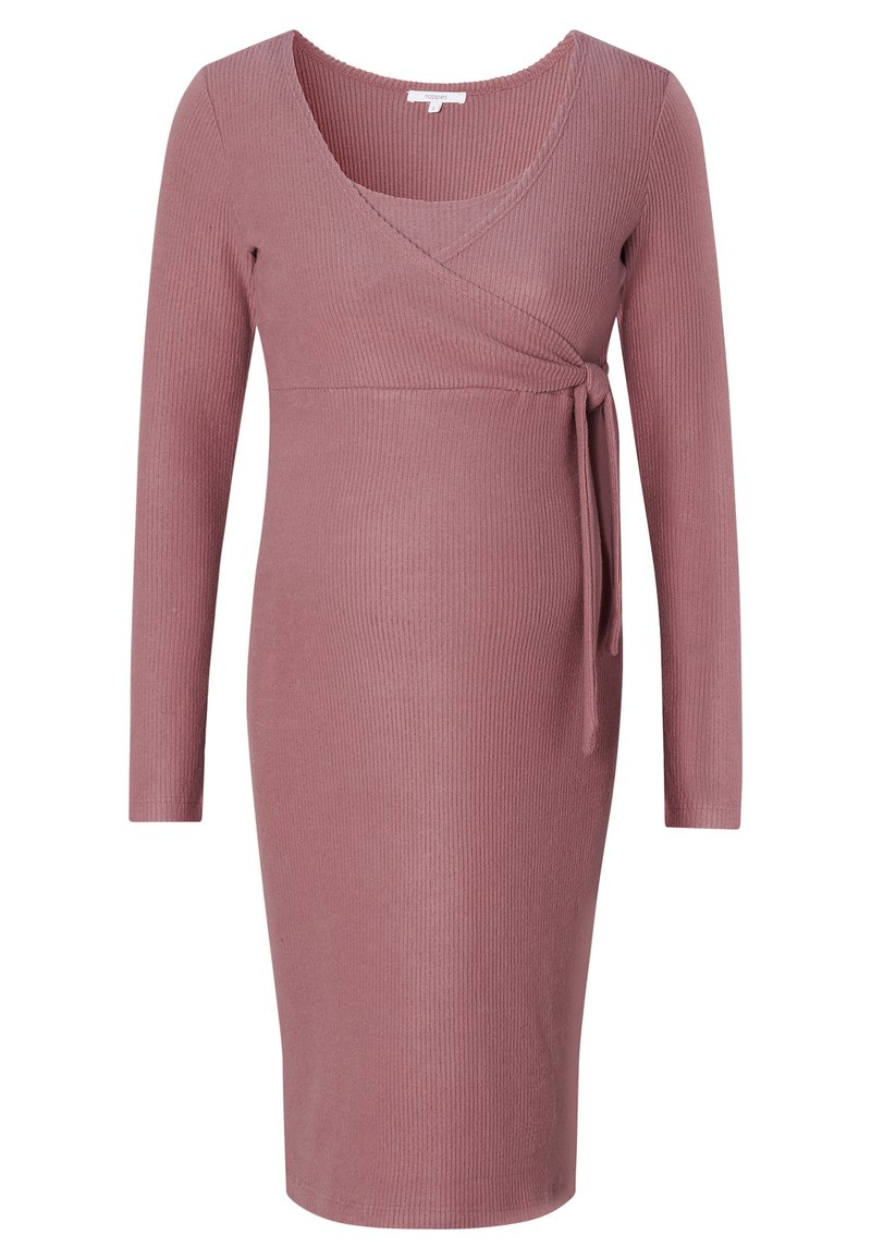 Noppies Gebreide jurk gemêleerd roze