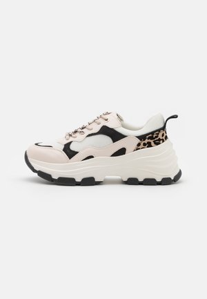 Sneakers laag - black/beige