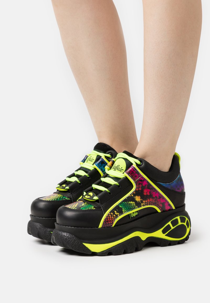 Buffalo Trainers black/rainbow/black Zalando.co.uk